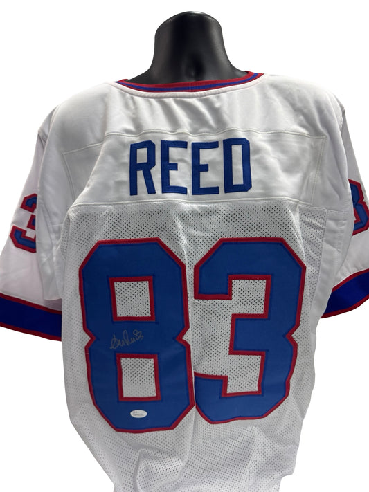 Andre Reed Autographed Buffalo Bills White Jersey JSA