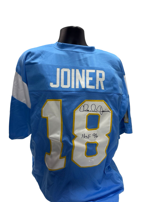Charlie Joiner Blue Los Angeles Chargers Jersey JSA