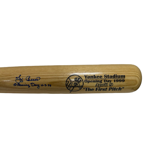 Yogi Berra New York Yankees Autographed Baseball Bat Signed JSA COA