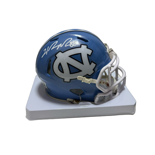 Hakeem Nicks Autographed North Carolina Mini Helmet Beckett