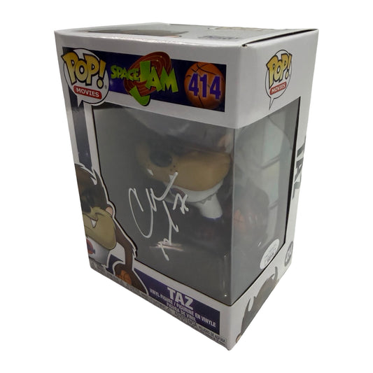 Charles Barkley Autographed Space Jam Taz Funko #414 JSA