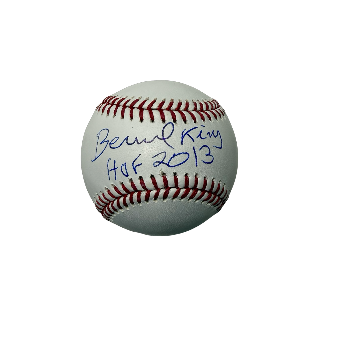 Bernard King Autographed OMLB HOF 2013 Beckett