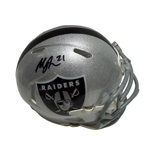 Maurice Jones-Drew Las Vegas Raiders Mini Helmet BAS