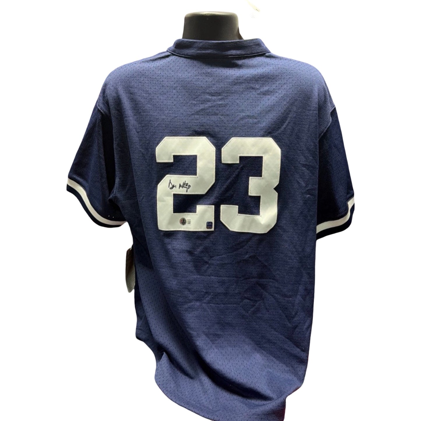 Don Mattingly Autographed New York Yankees Mitchell & Ness Batting Practice Jersey D&A BAS