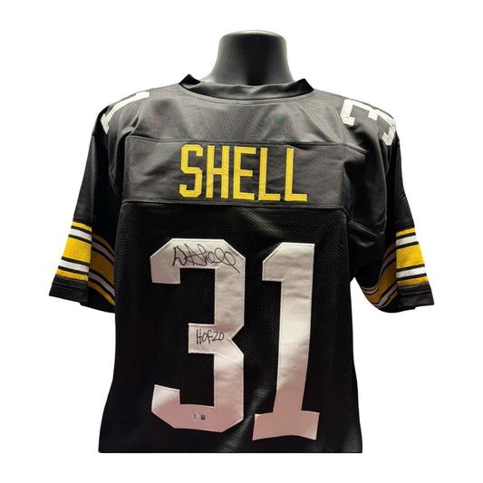 Donnie Shell Pittsburgh Steelers Autographed Signed Jersey Inscribed Beckett BAS