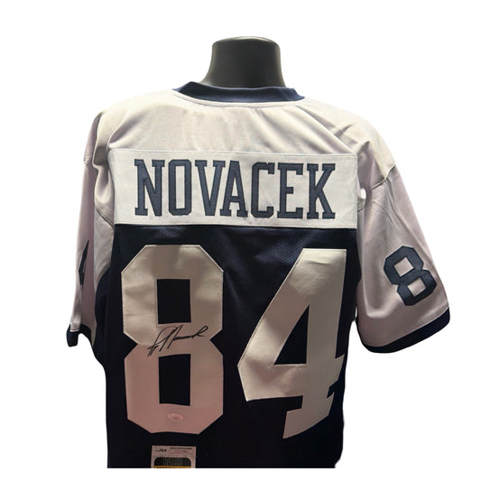 Jay Novacek Dallas Cowboys NFL Jersey Signed Autographed JSA COA LOA
