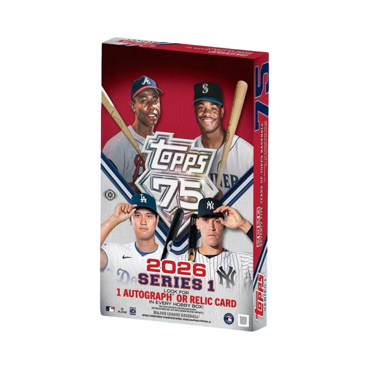 2026 Topps MLB Series One - Hobby Box