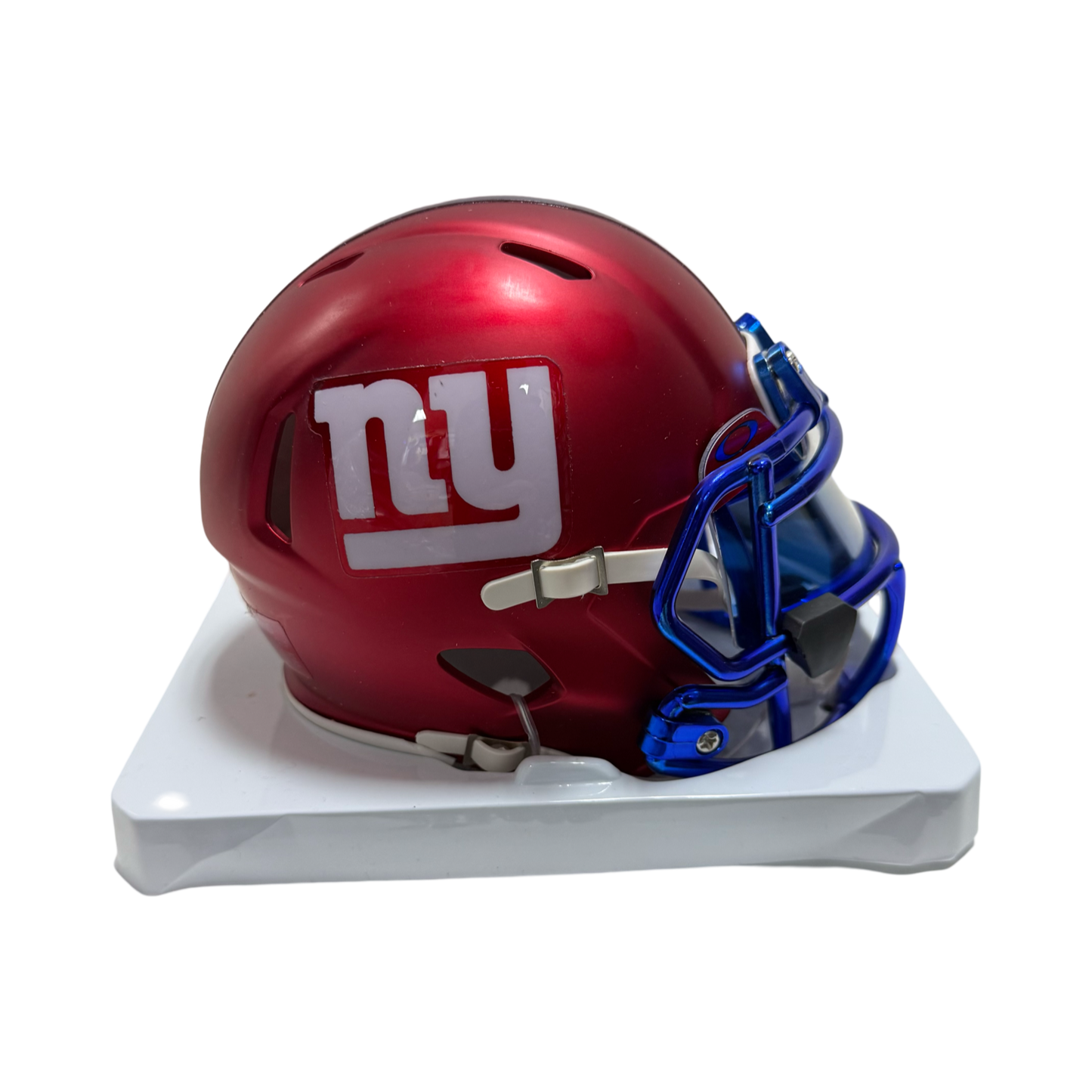 New York Giants Unsigned Blaze Mini Helmet