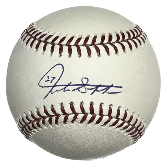 Giancarlo Stanton Autographed New York Yankees OMLB Beckett