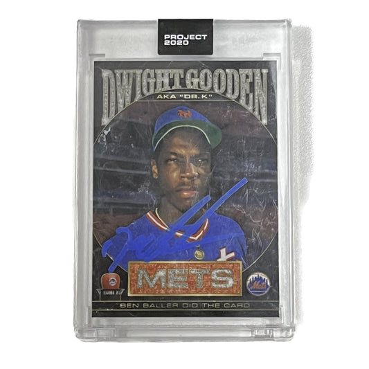 Doc Gooden Autographed Topps Project 2020 Card