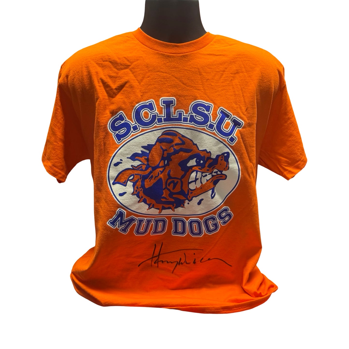 Henry Winkler Autographed Muddogs Waterboy T Shirt Signed Beckett BAS COA