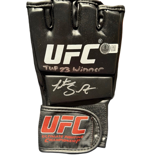 Tatiana Suarez Autographed UFC Glove MMA Signed Inscribed Beckett BAS
