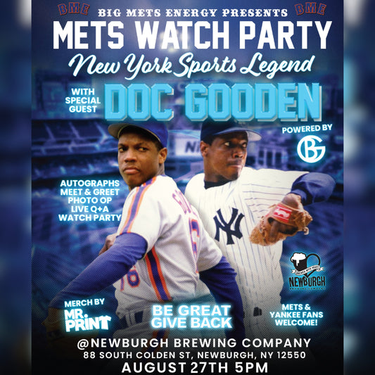 METS WATCH Party Hosted by DOC GOODEN - Meet & Greet Autograph Signing and LIVE Q&A