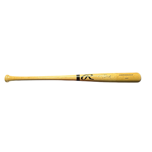 Tom Brady Autograph Rawlings Baseball Bat Signed Fanatics COA