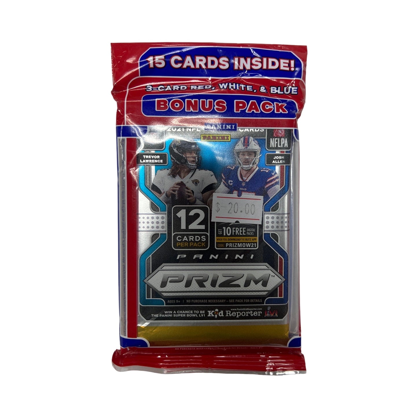 2021 Panini Prizm Bonus Pack