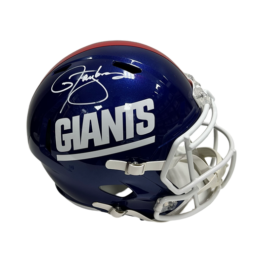 Lawrence Taylor Autographed New York Giants Speed Replica Helmet Beckett