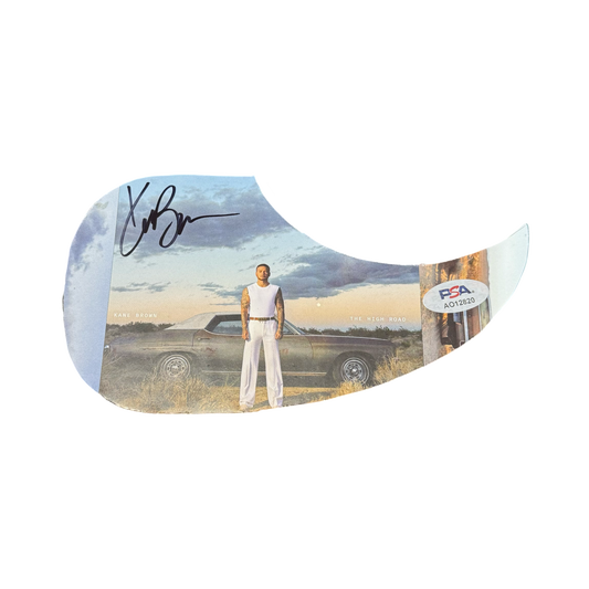 Kane Brown Autographed Pick Guard PSA