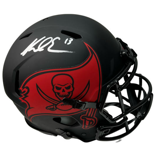 Mike Evans Autographed Tampa Bay Buccaneers Eclipse Authentic Helmet Beckett