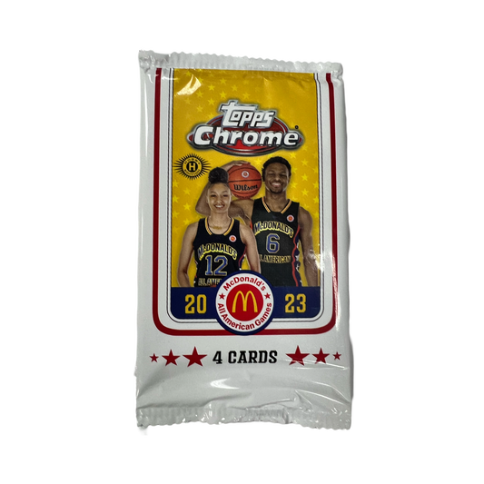 2023 NBA Topps Chrome McDonalds All American - Retail Pack