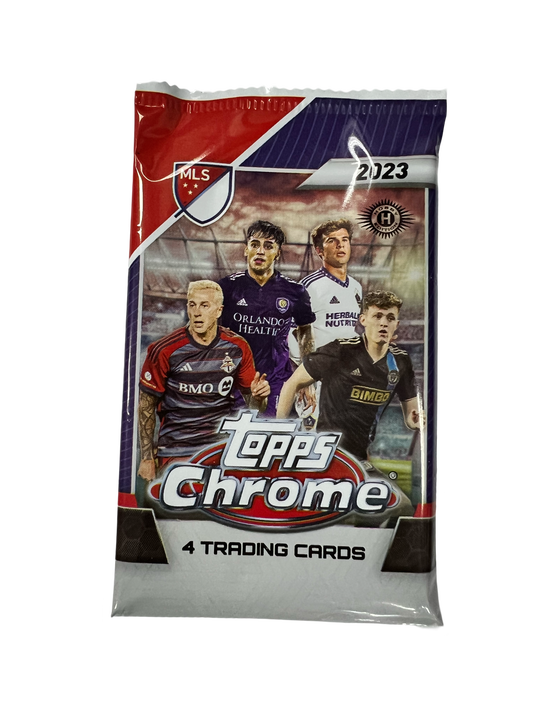 2023 MLS Soccer Topps Chrome - Retail Pack
