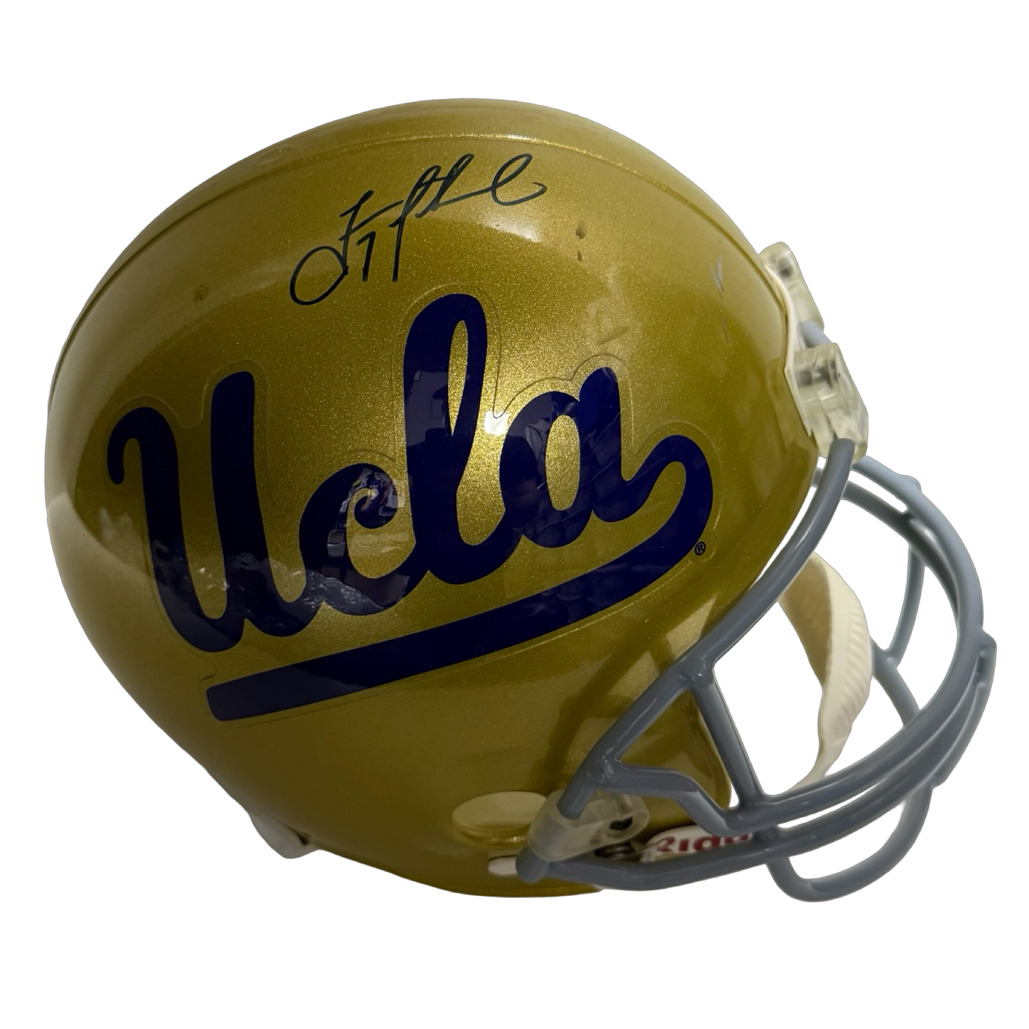Troy Aikman Autographed UCLA Bruins Replica Helmet Beckett