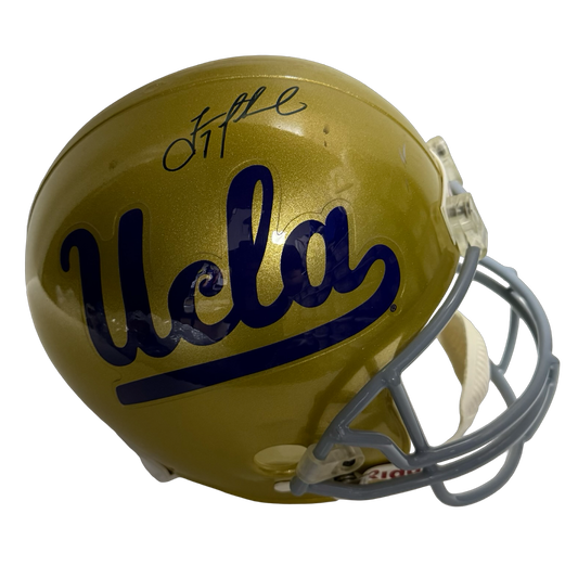 Troy Aikman Autographed UCLA Bruins Replica Helmet Beckett