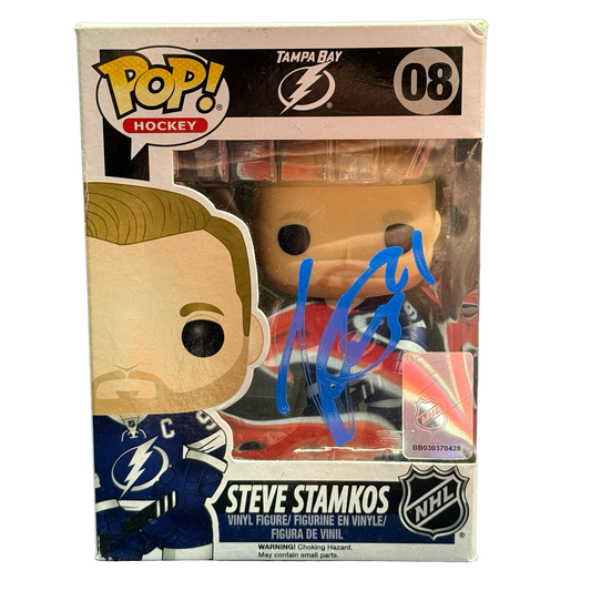 Steve Stamkos Autographed Tampa Bay Lightning Funko 08 Beckett