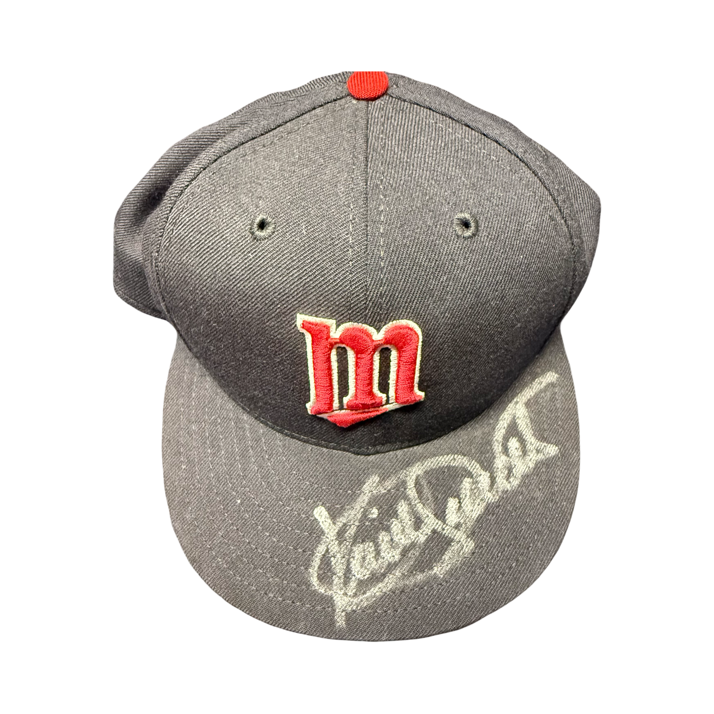 Kirby Puckett Autographed Minnesota Twins New Era Hat JSA
