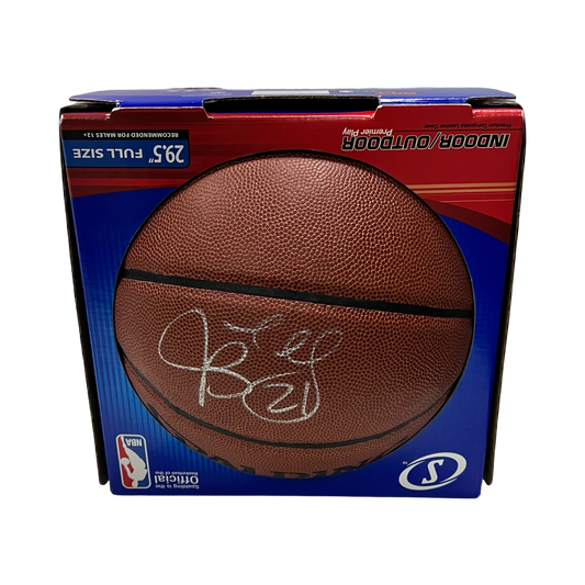 Jimmy Butler Autographed Spalding Basketball PSA
