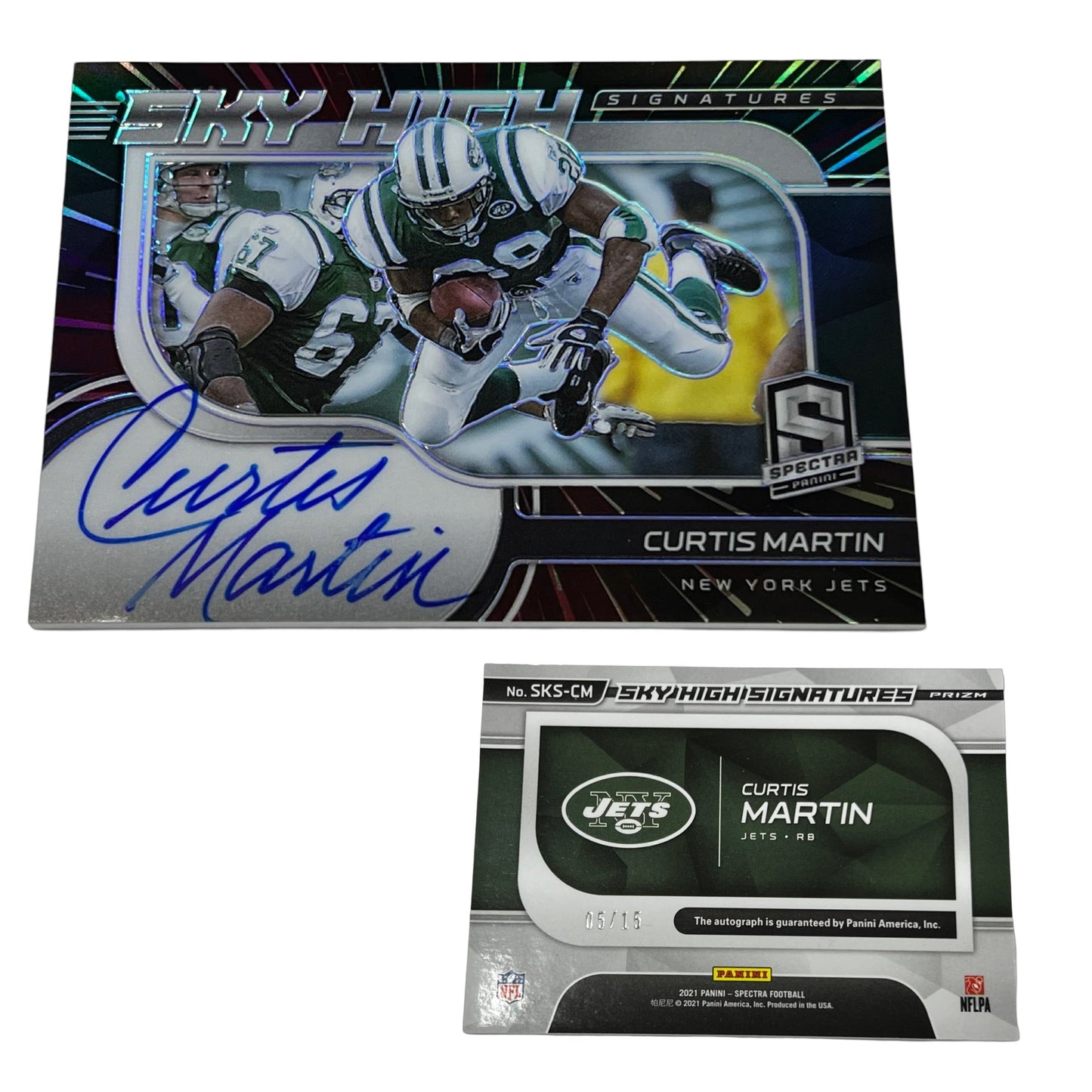 Curtis Martin Sky High Signatures /15 SKS-CM