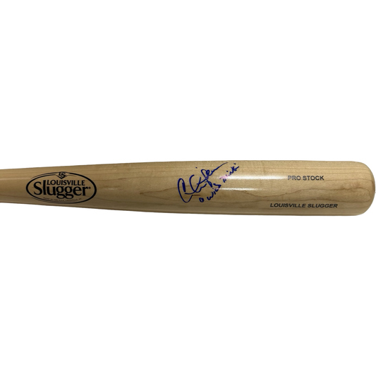 Charlie Sheen Signed Major League Louisville Slugger Bat Wild Thing Inscribed Beckett BAS