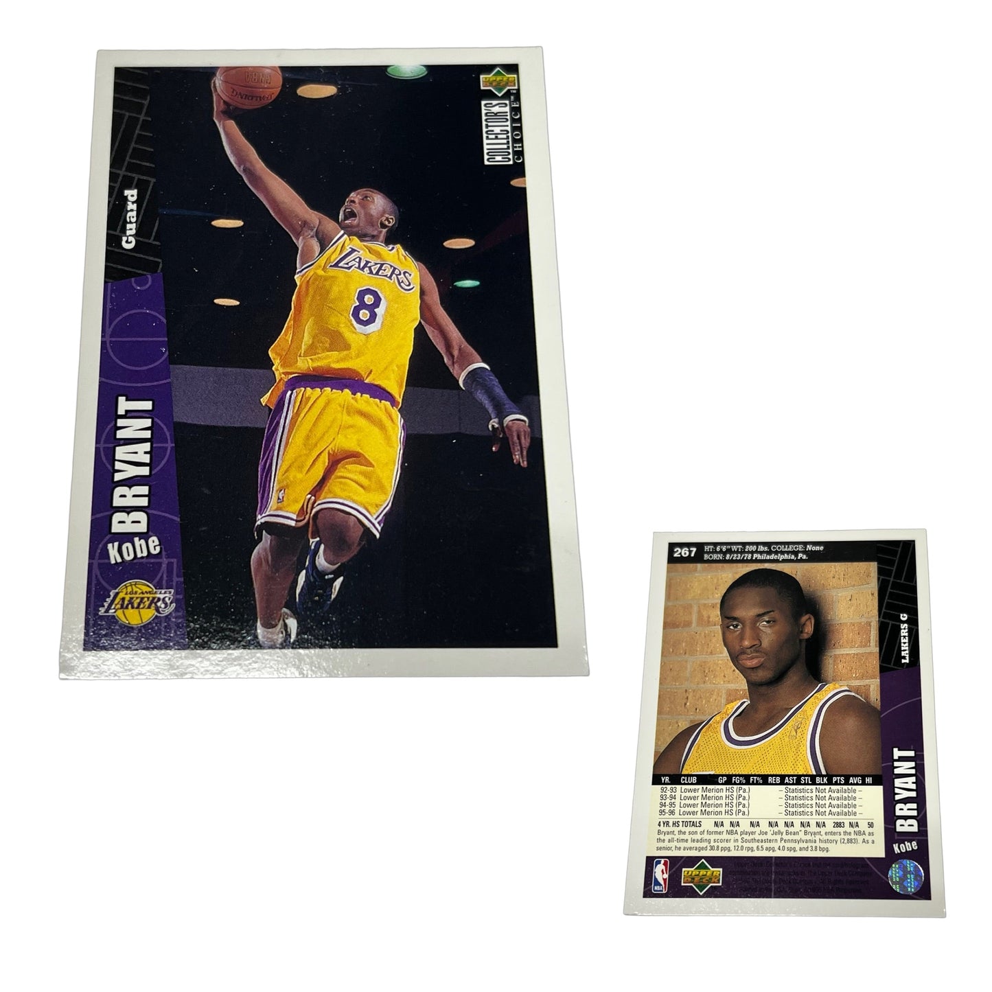 1996-97 Kobe Bryant Fleer Rookie Card #267