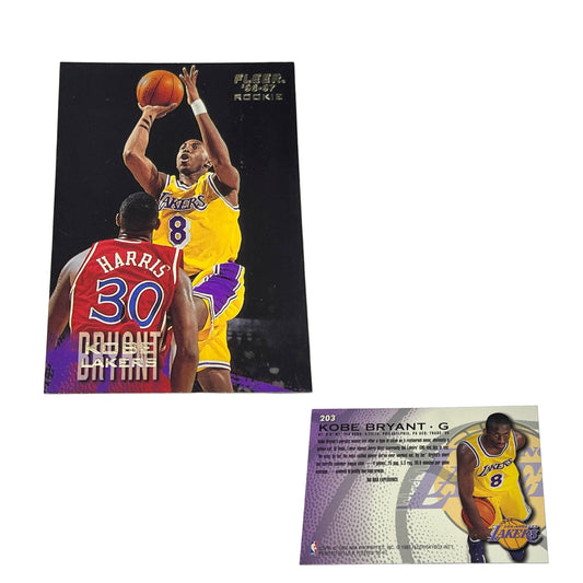 1996-97 Kobe Bryant Fleer Rookie Card #203