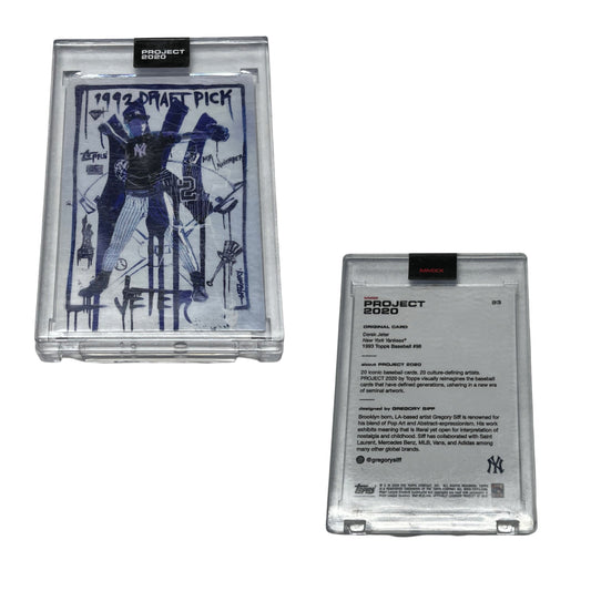 Topps PROJECT 2020 Card #93 Derek Jeter