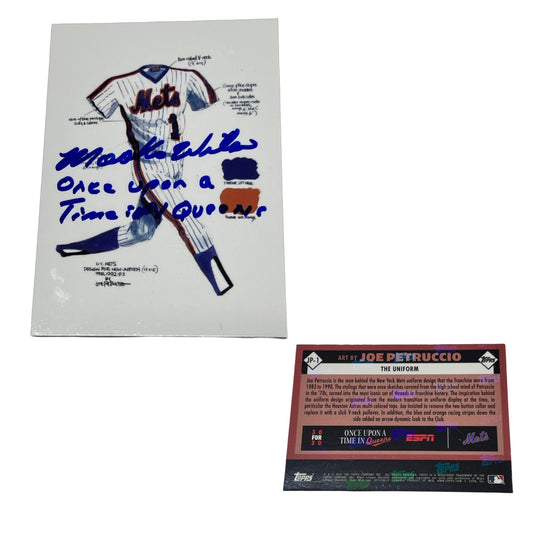 Mookie Wilson Signed Once Upon a Time in Queens #1 JP-1