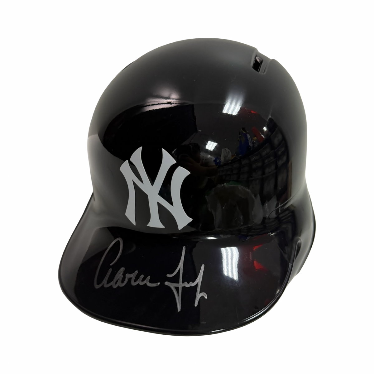 Aaron Judge Signed Rawlings New York Yankees Full Size Helmet Auto Beckett BAS