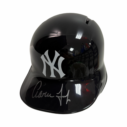 Aaron Judge Signed Rawlings New York Yankees Full Size Helmet Auto Beckett BAS