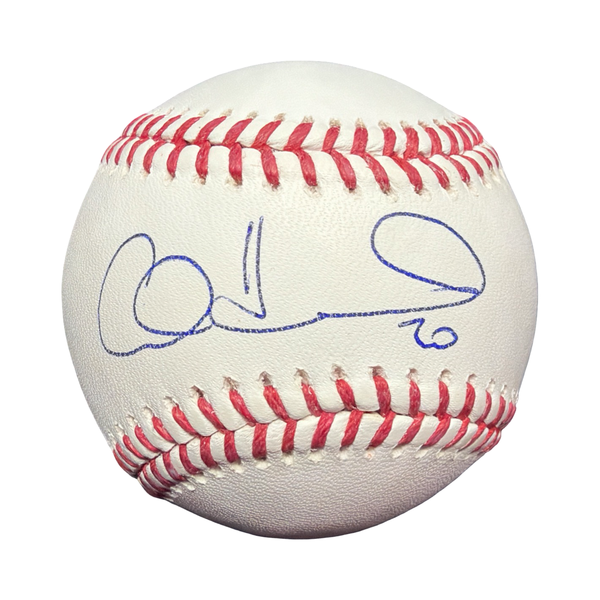 Allan Houston Autographed OMLB Baseball New York Knicks Signed JSA COA