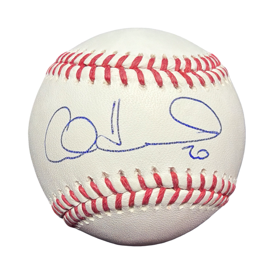 Allan Houston Autographed OMLB Baseball New York Knicks Signed JSA COA