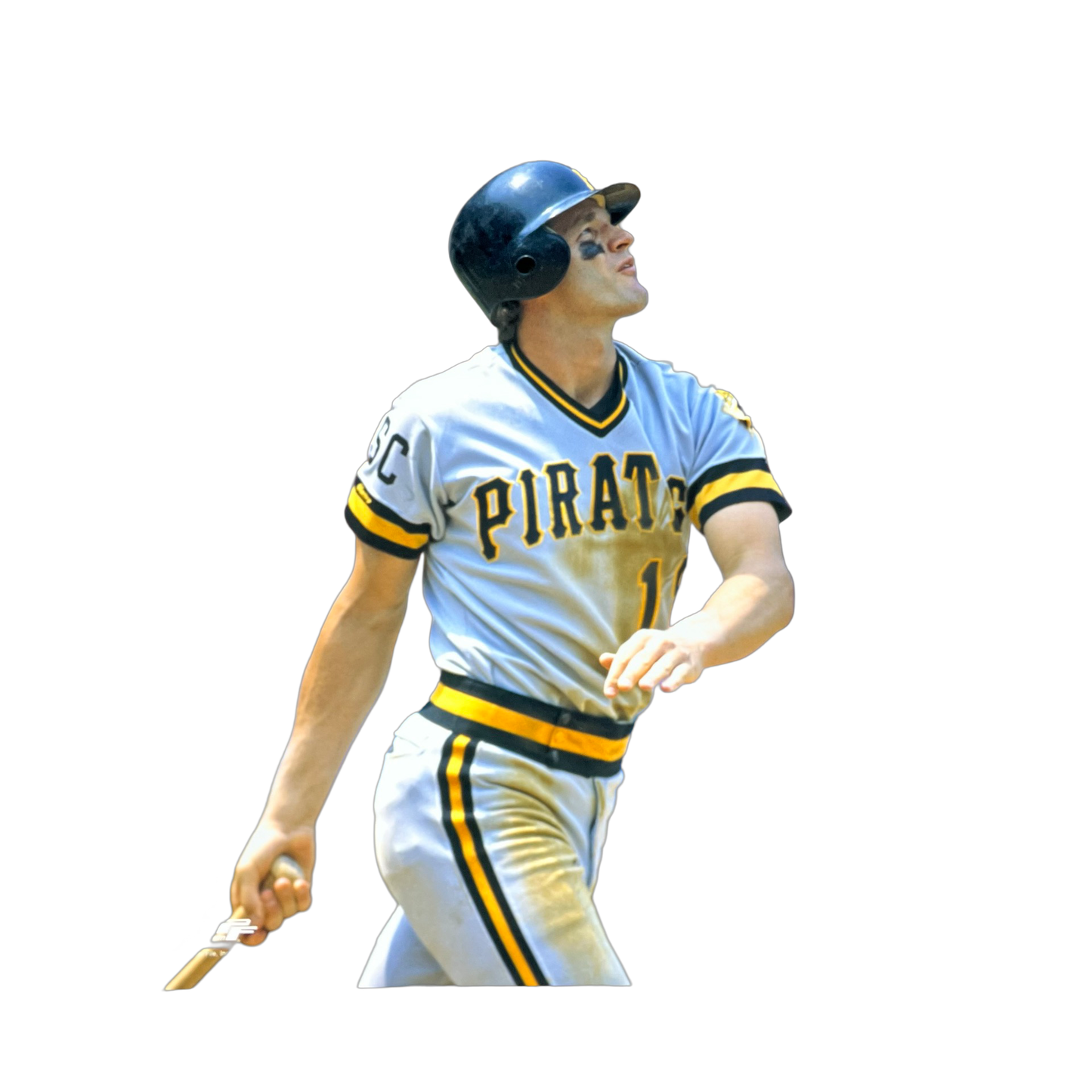 Andy Van Slyke Autographed Pittsburgh Pirates Swing 8x10 Beckett