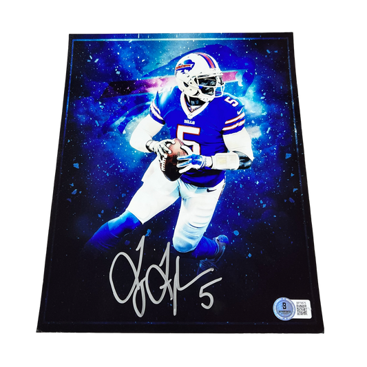 Tyrod Taylor Autographed Buffalo Bills 8x10 Beckett