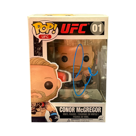 Connor Mcgregor Autographed UFC Funko Pop #01 Beckett
