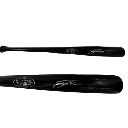 Jim Thome Autographed Black Louisville Slugger Bat Beckett