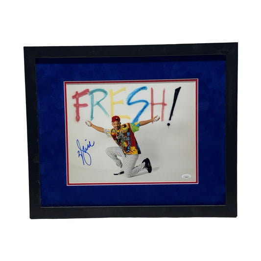 Will Smith Autographed Fresh Prince 11x14 JSA - Framed