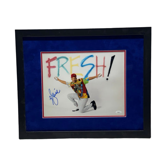 Will Smith Autographed Fresh Prince 11x14 JSA - Framed