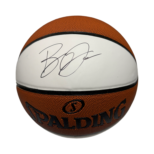 Baron Davis Autographed White Panel Spalding Basketball Beckett