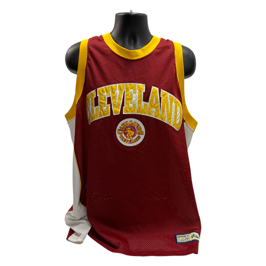 Cleveland Cavaliers Majestic Hardwood Classics Retro Mesh Jersey