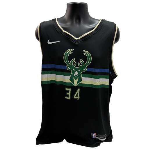 Giannis Antetokounmpo Milwaukee Bucks Nike Swingman Jersey Size 56