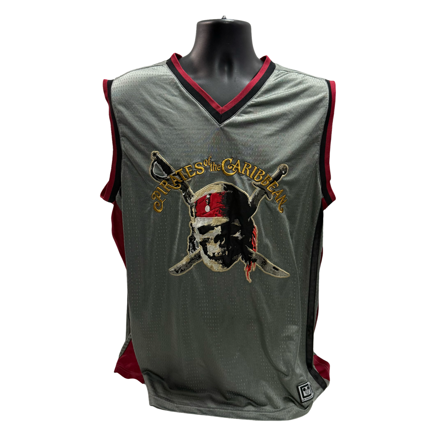 Captain Jack Sparrow Pirates Of The Caribbean Basketball Jersey
