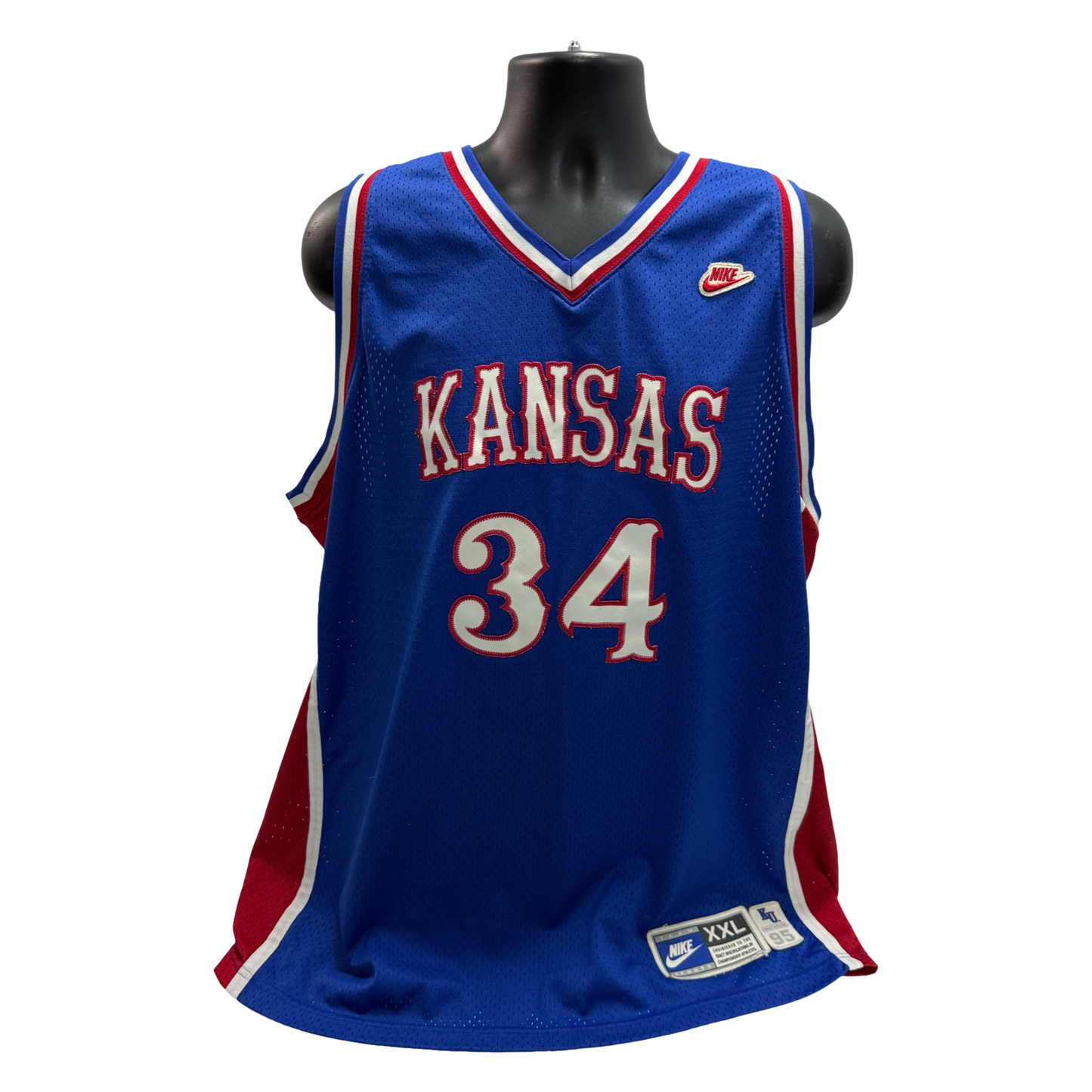 Paul Pierce Kansas Jayhawks Authentic Nike Blue Jersey
